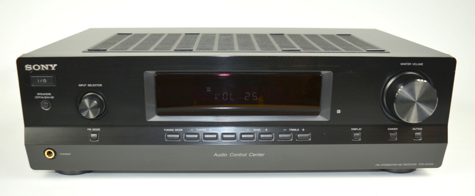 ソニー製プリメインアンプ+チューナー（レシーバー）STR-DH100 完動美