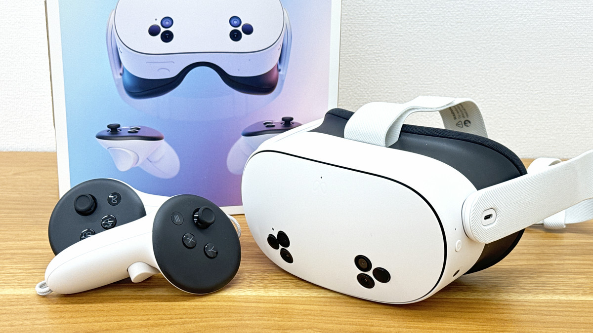 4万円台からゲットできるMRヘッドセット「Meta Quest 3S」フォト