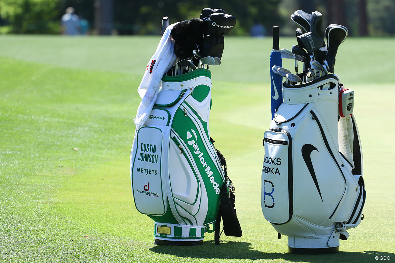 画像詳細 2017年 マスターズ 事前 テーラーメイドのキャディバッグ