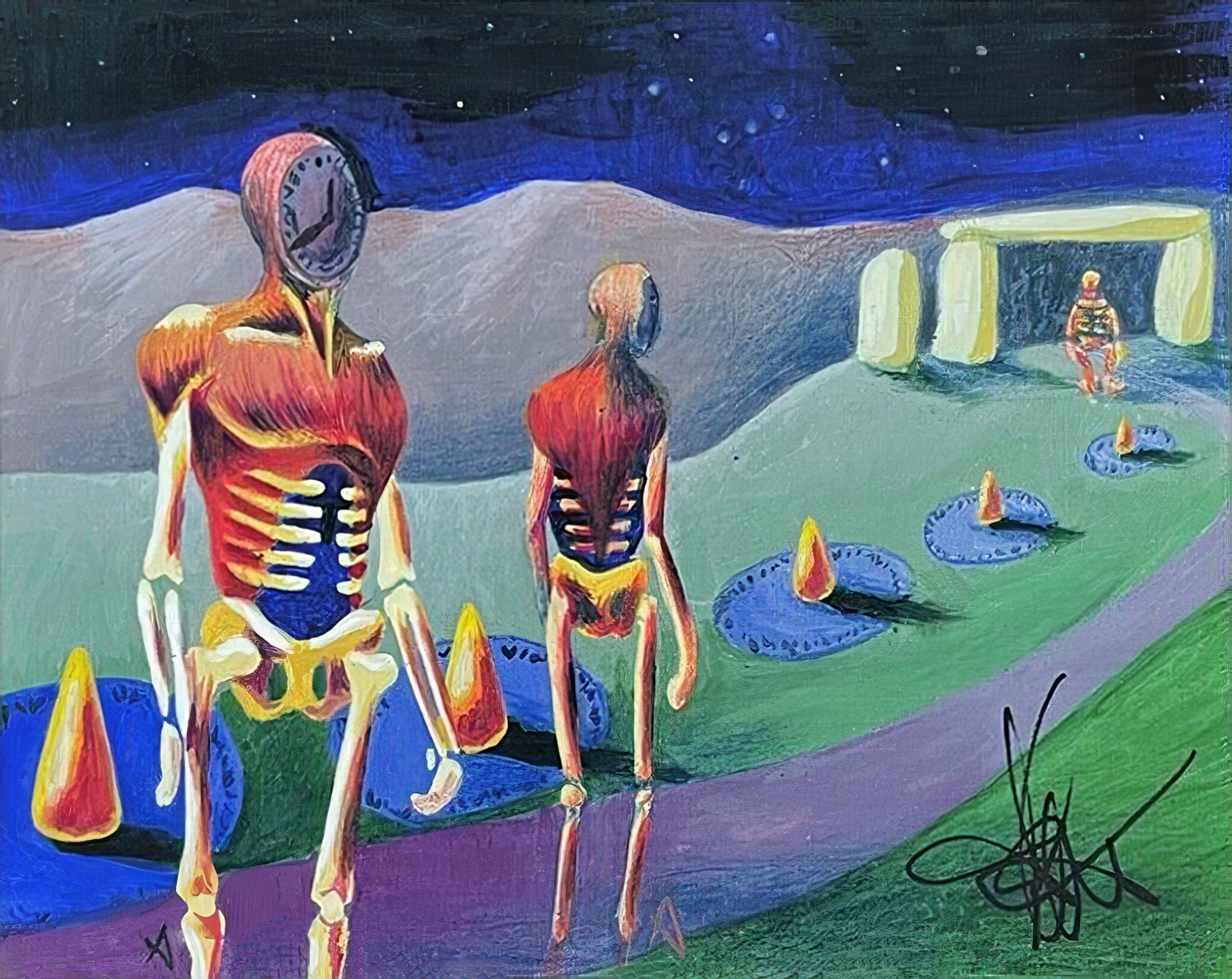 I hope Amy Weber won't self explode and destroy all her artwork in