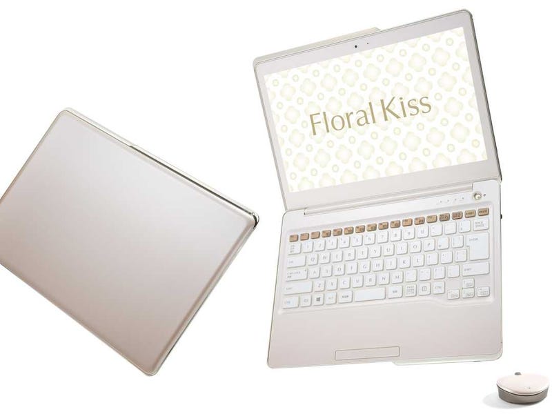 Fujitsu's 'Floral Kiss' Computer for Women - Business Insider