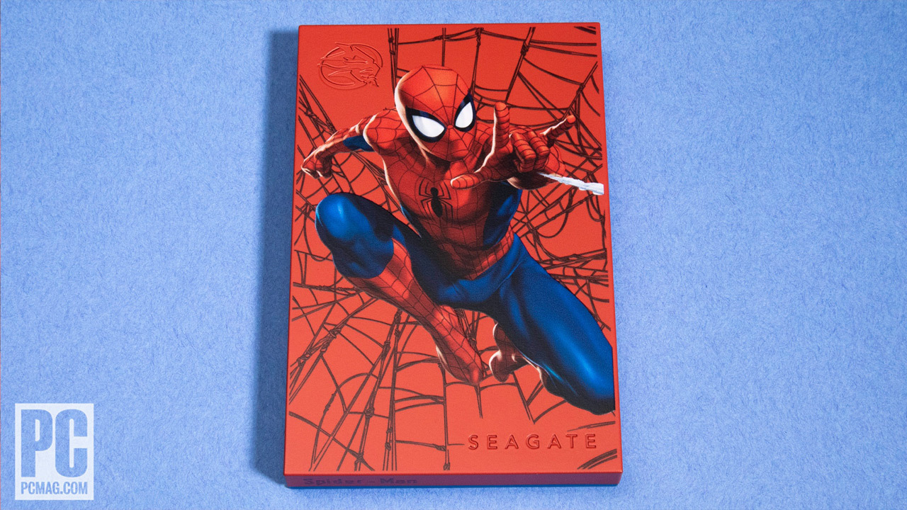 Seagate Spider-Man Special Edition FireCuda External Hard Drive
