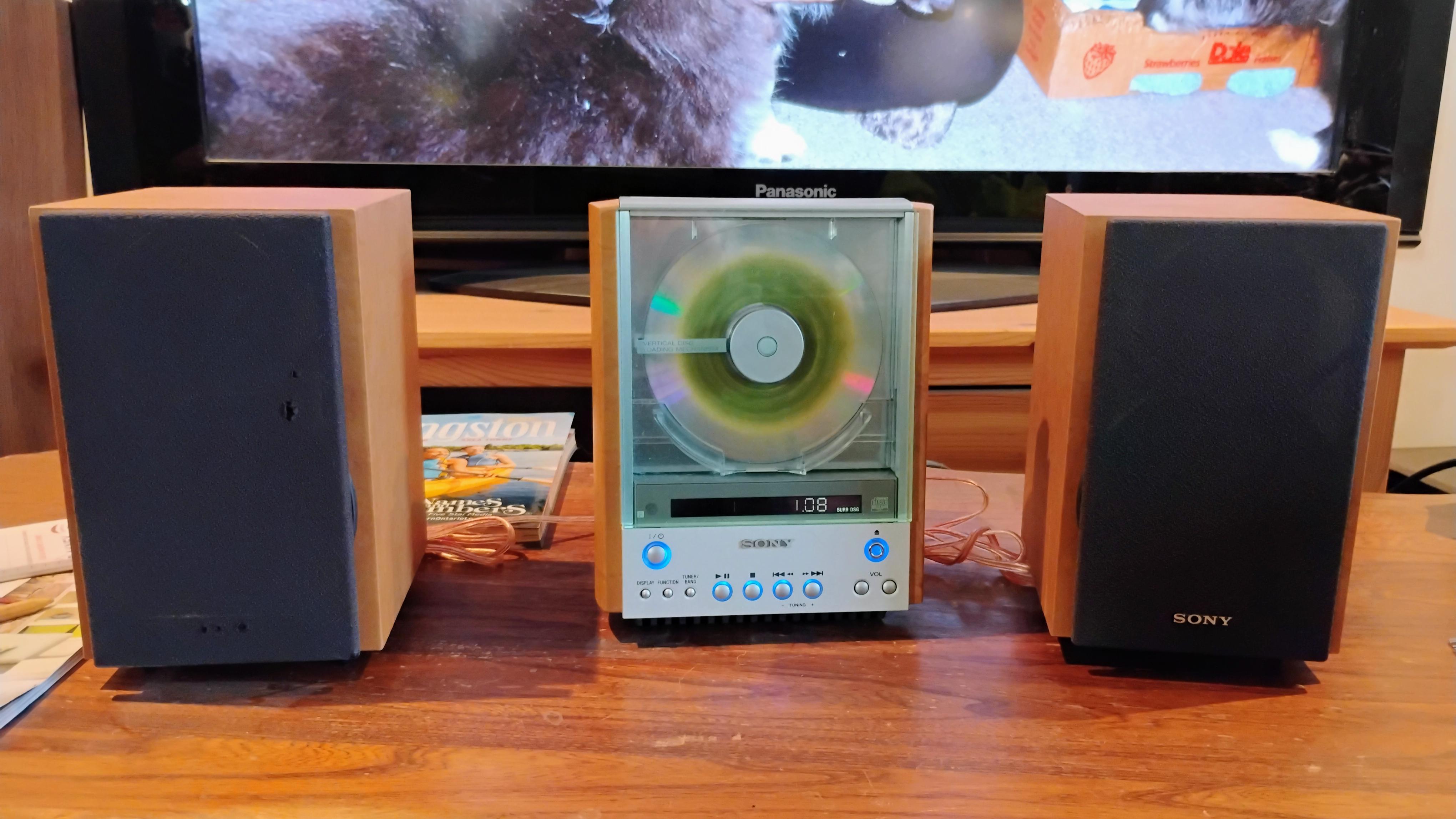 Scored an cool Sony CMT-EX1 : r/vintageaudio