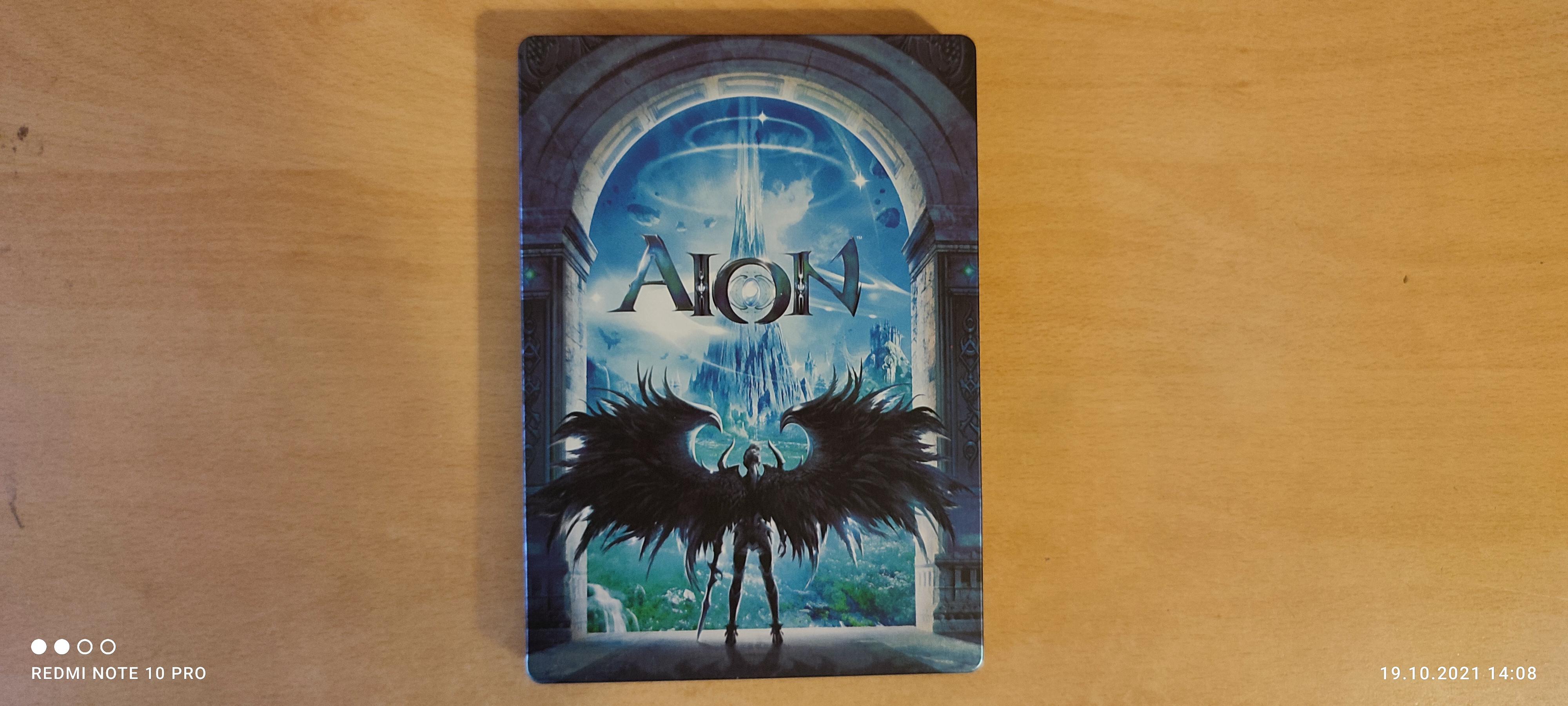 My 2009 original metal box of Aion:The Tower of Eternity + pre