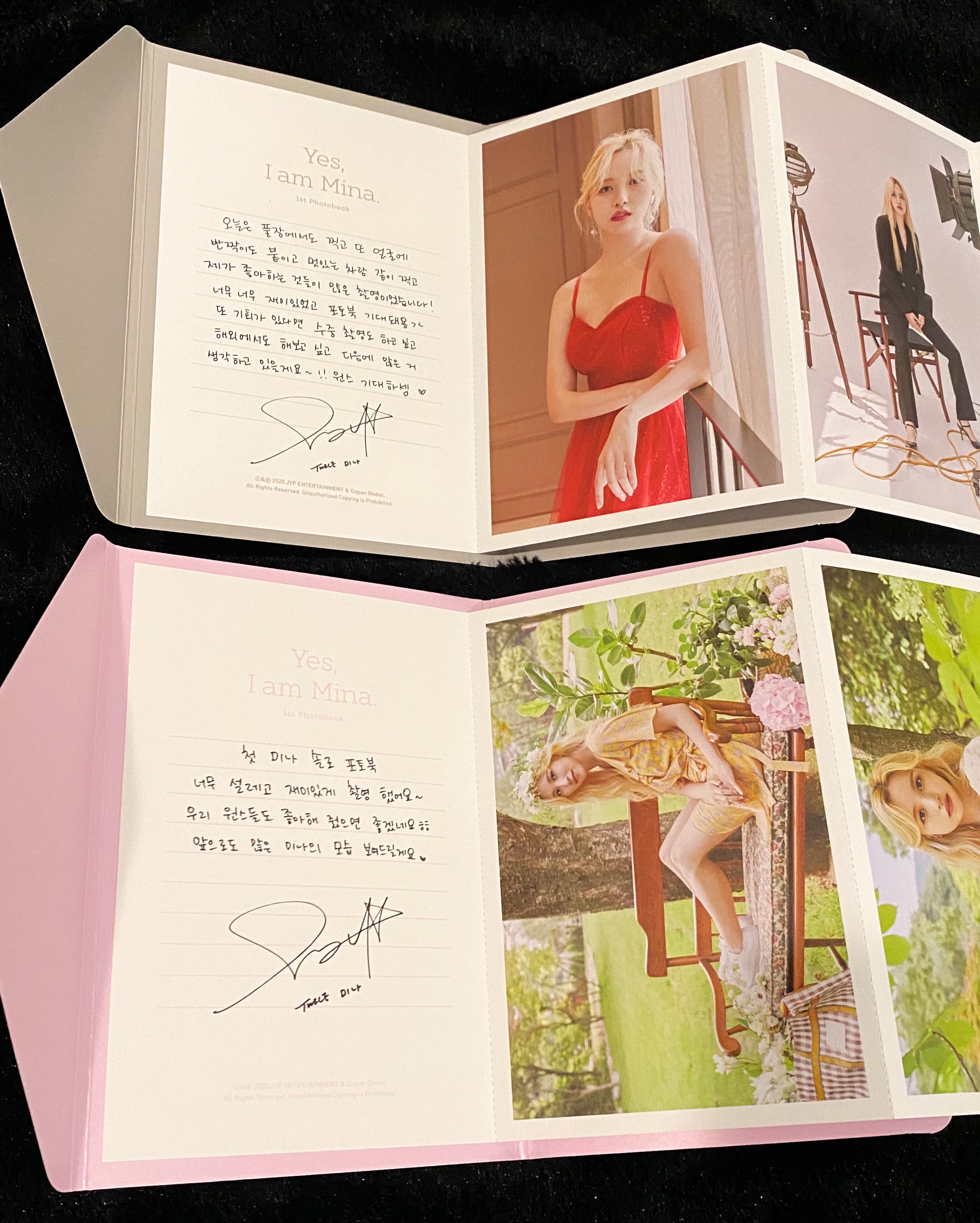 Yes, I Am Mina photobooks! even more stunning in person! : r/twice