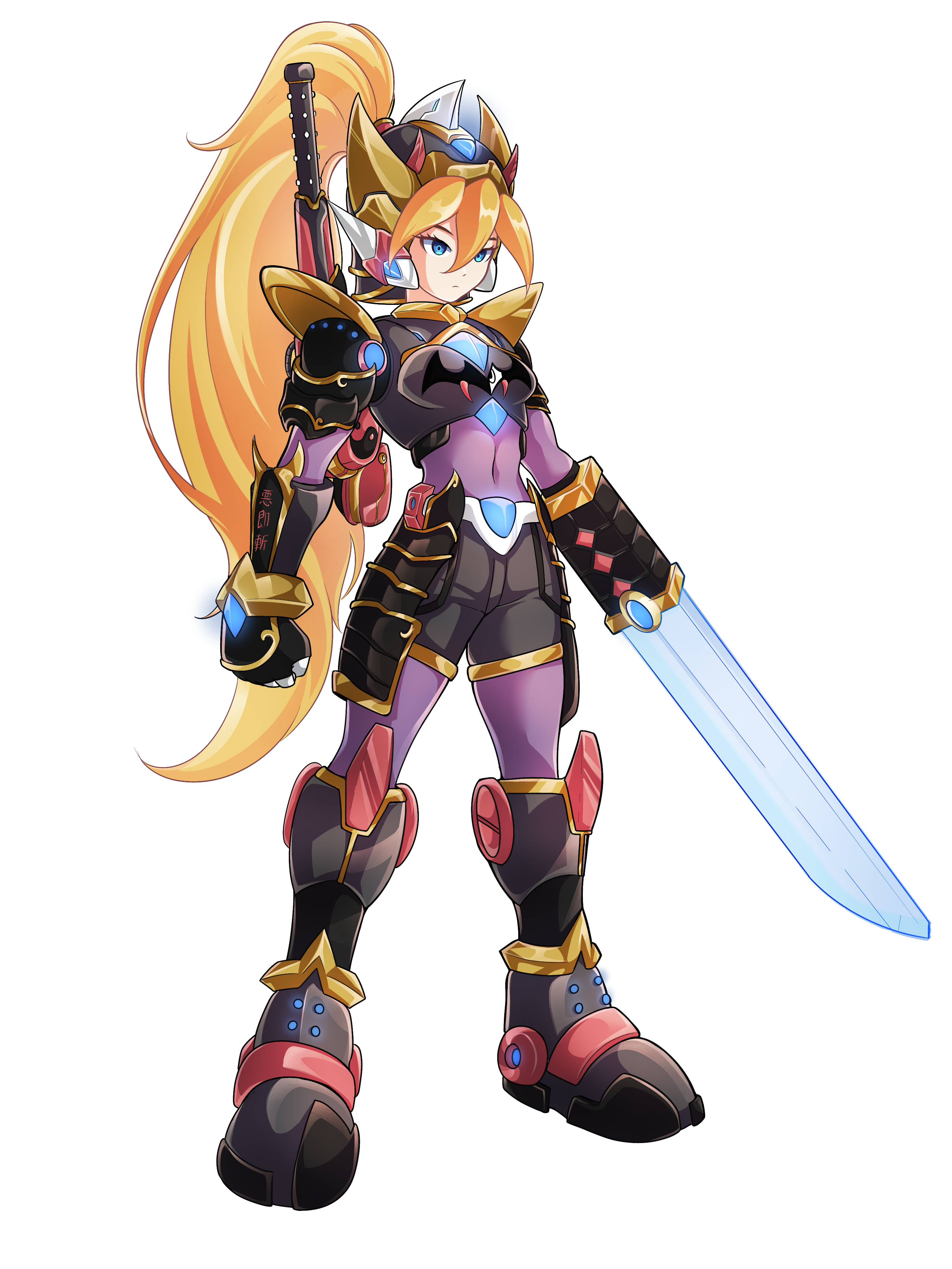 Ciel Megamerged With Model 影 by Uta Guipiy : r/Megaman