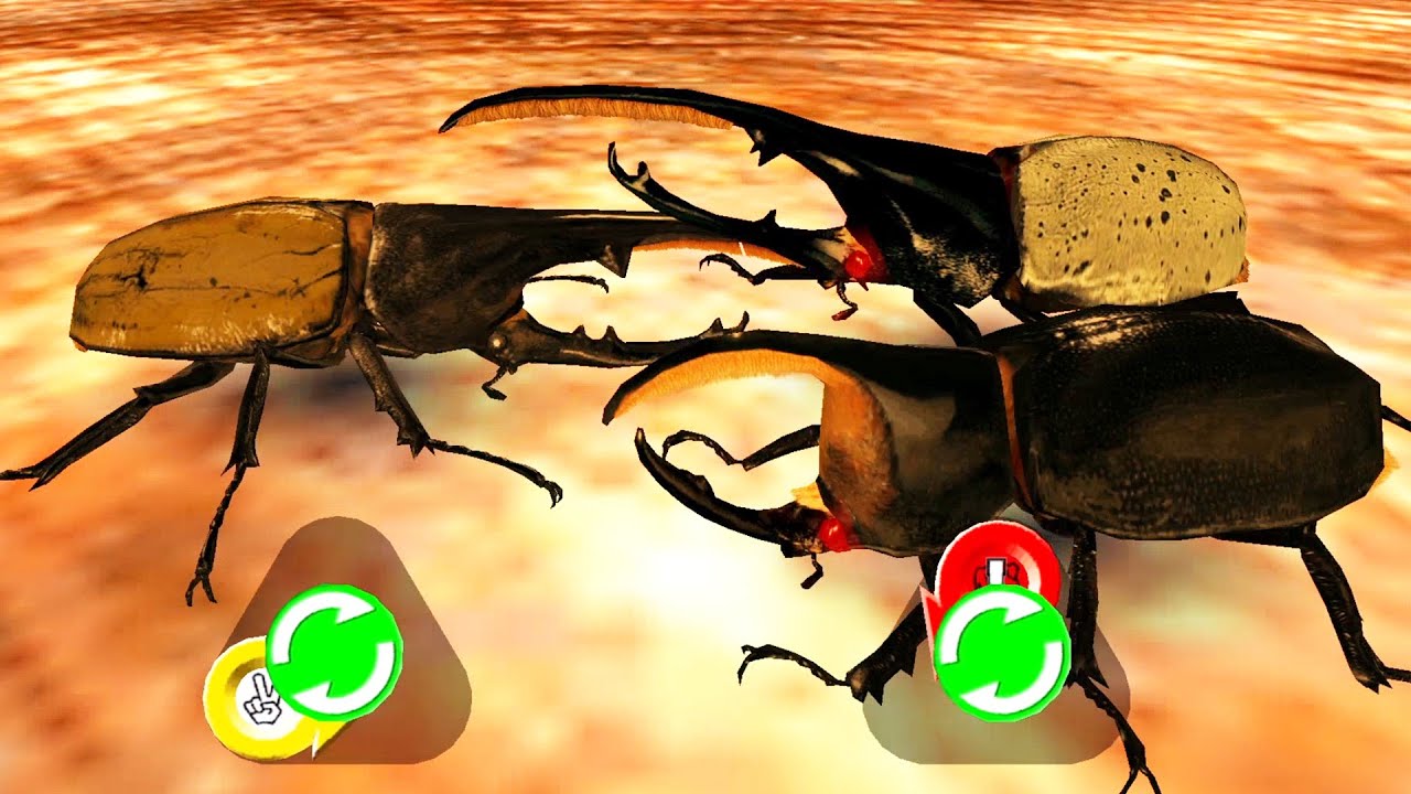 アーケード] 甲虫王者ムシキング - キング X ヘルクレスオオカブト VS