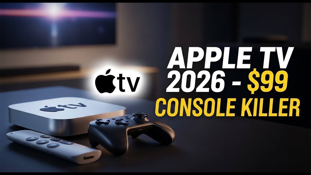 Apple TV 2026 Leaks: The $99 Console Killer is Finally Here