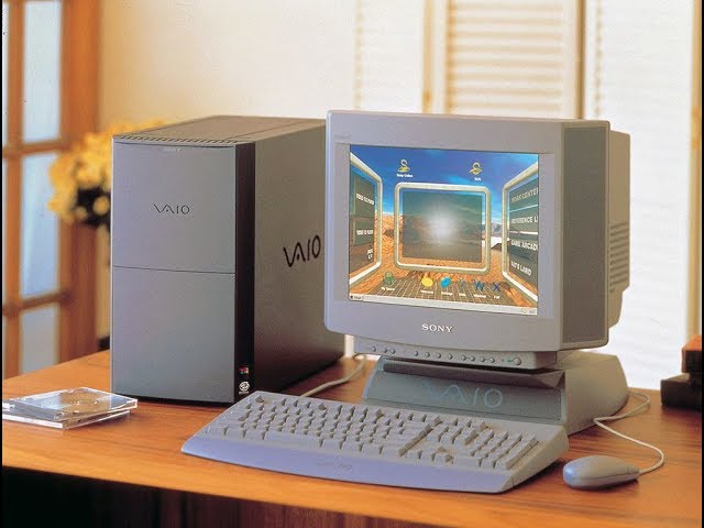My First Computer - Sony Vaio PCV-120 - YouTube