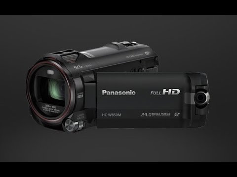 Panasonic HC-W850M Camcorder Review - YouTube