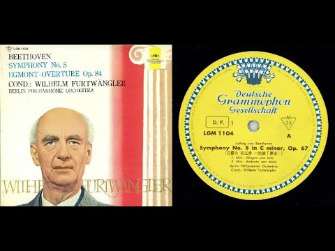 Japan vintage 33rpm] Furtwängler & BPO - Beethoven Symphony No.5