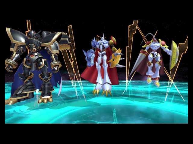 必勝法? VS オメガモン + アルファモン + デュークモン (デジモン