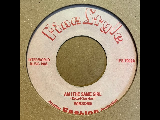 Winsome - Am I The Same Girl【7-21520】 - YouTube