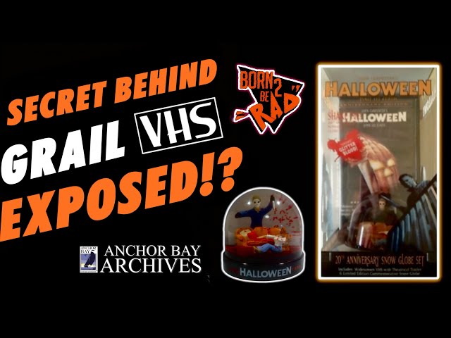RARE Halloween VHS Set HISTORY & SHOWCASE | Born2beRad - YouTube