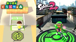 I recreated a Splatoon 2 stage in Animal Crossing: New Horizons
