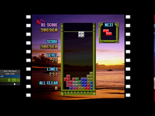ザ・テトリス(スーパーライト1500) LV0-99(NG) Testrun 38:28 - YouTube