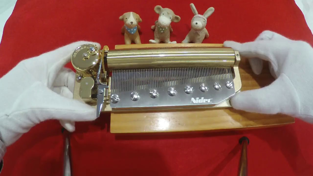 星に願いを/L Harline【K44】 72弁オルゴール 生録音 日本電産