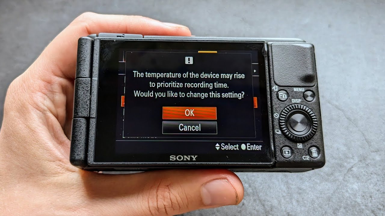 Overheating FIX - Sony ZV-E10 , A6400, A6700 , ZV-E1 ,A7C, A7C2