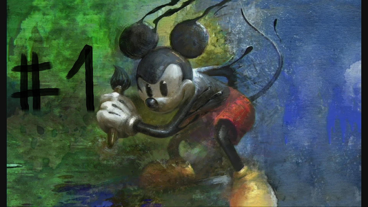 1【Wii】-エピックミッキー ミッキーマウスと魔法の筆-【プレイ動画