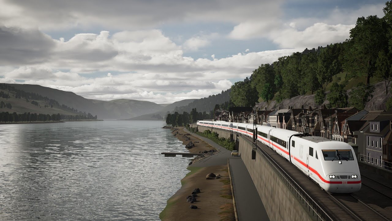 Train Sim World® 4」ライン川沿いを「ICE」で走る！ 「Linke