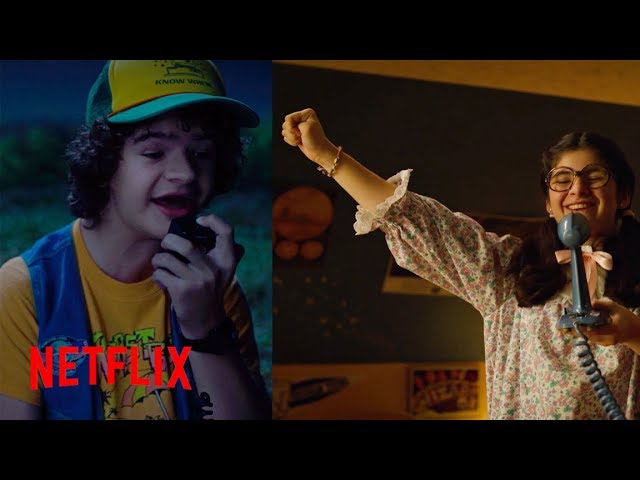 The Full Dustin and Suzie NeverEnding Story Scene | Stranger