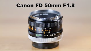 Canon FD 50mm F1.8 –Oldie but Goodie - YouTube
