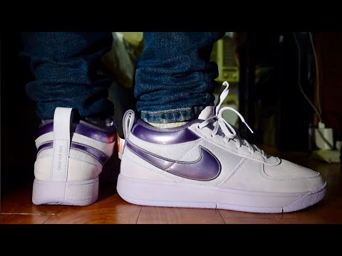 NIKE BOOK 1 BARELY GRAPE | ON FEET | DETAILED LOOK - YouTube