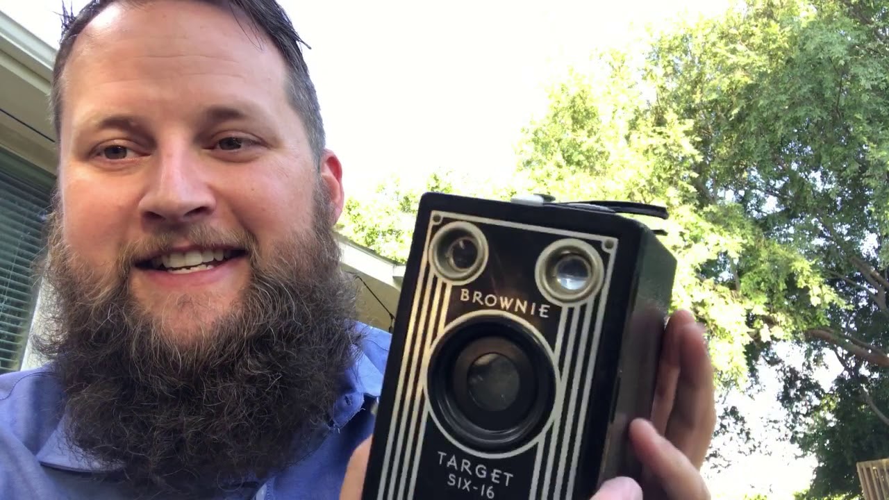Brownie Target Six-16 Box Camera - YouTube