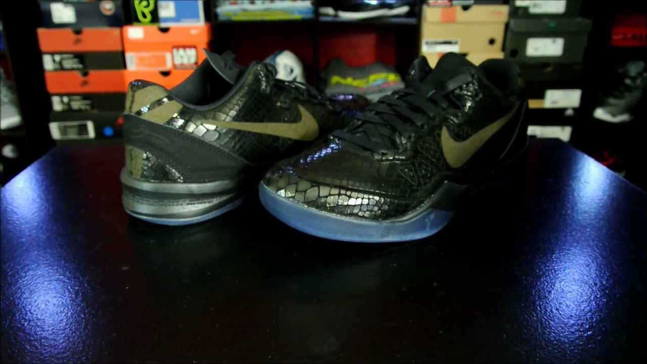 Nike Kobe 8 EXT 'Black' Year of the Snake Pack - YouTube