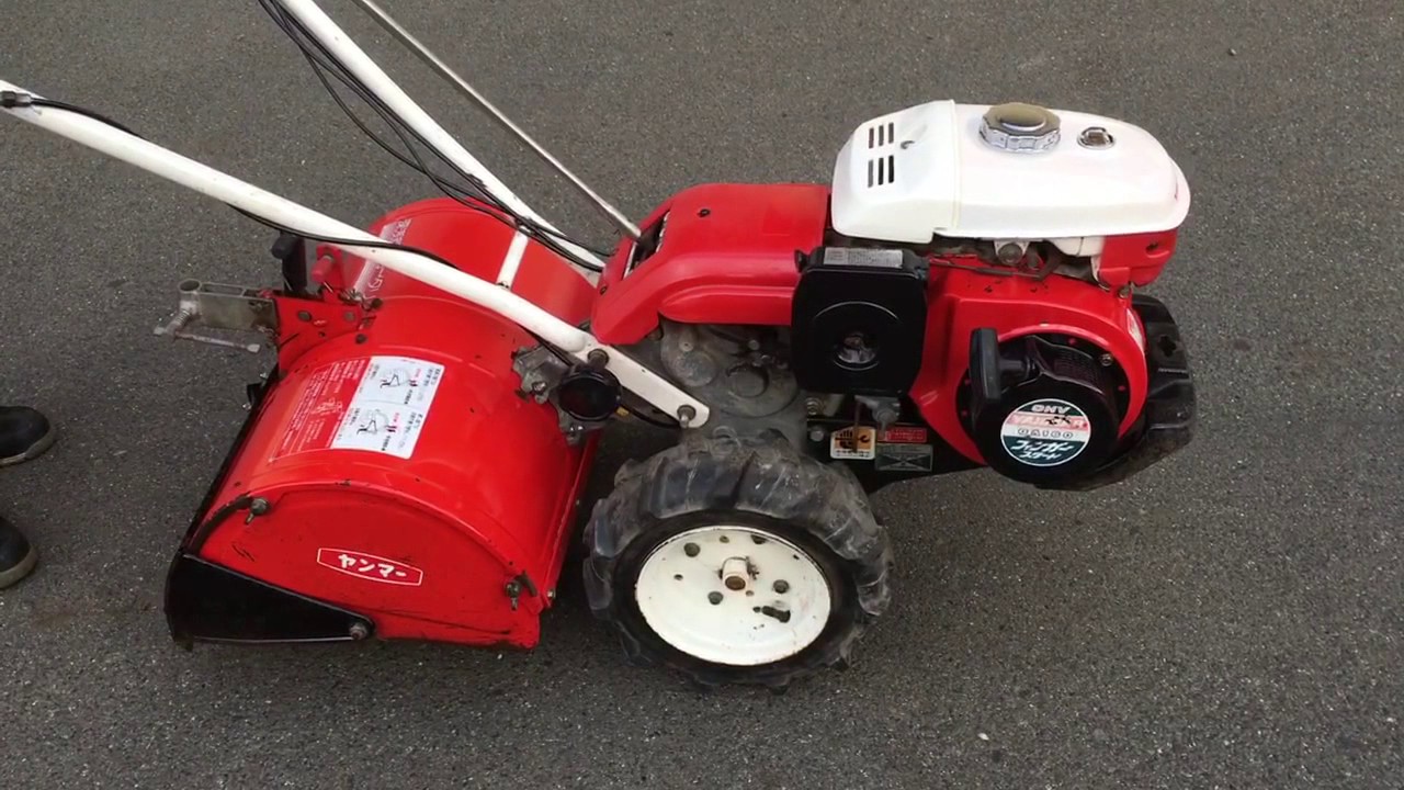 YANMAR 耕運機 ポチ MRT6DX 深浅回動ロータリー 正/逆転 使ってみまし