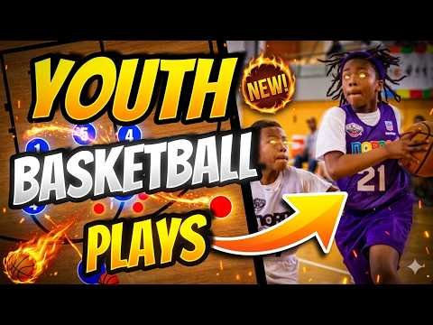 Youth Basketball Plays Against Man Defense - YouTube