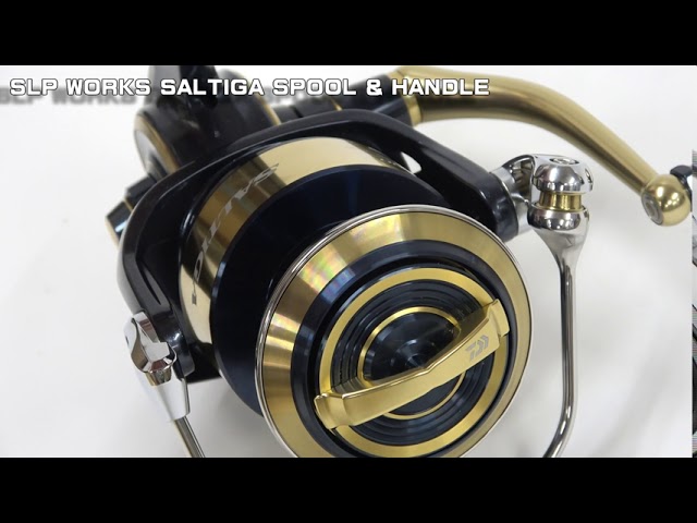 SLP WORKS 2020 SALTIGA SPOOL & HANDLE - YouTube