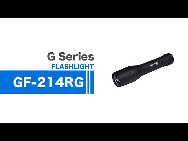 GENTOS GF-214RG点灯パターン - YouTube