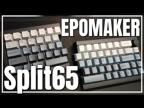EPOMAKER Split65 分割キーボード レビュー - YouTube