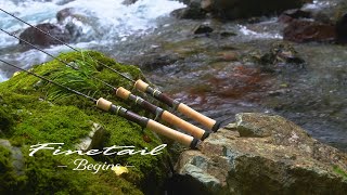 製品解説】渓流ロッド ファインテール ビギンズ - YouTube