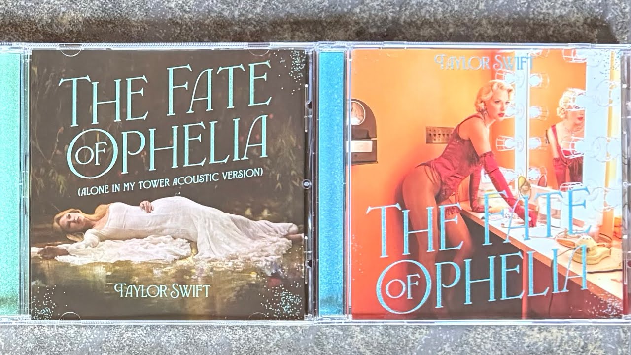 Taylor Swift | The Fate Of Ophelia | CD Single Unboxing - YouTube