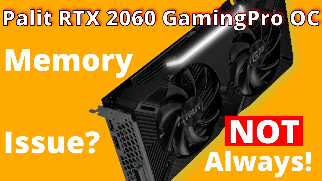 Episode 31 - Palit GeForce RTX 2060 GamingPro OC [repair] - YouTube