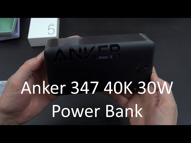 Anker 347 (PowerCore 40K) Power Bank - YouTube