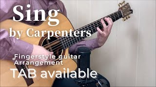 Sing-The Carpenters (Flatpicking guitar solo)[TAB available] - YouTube
