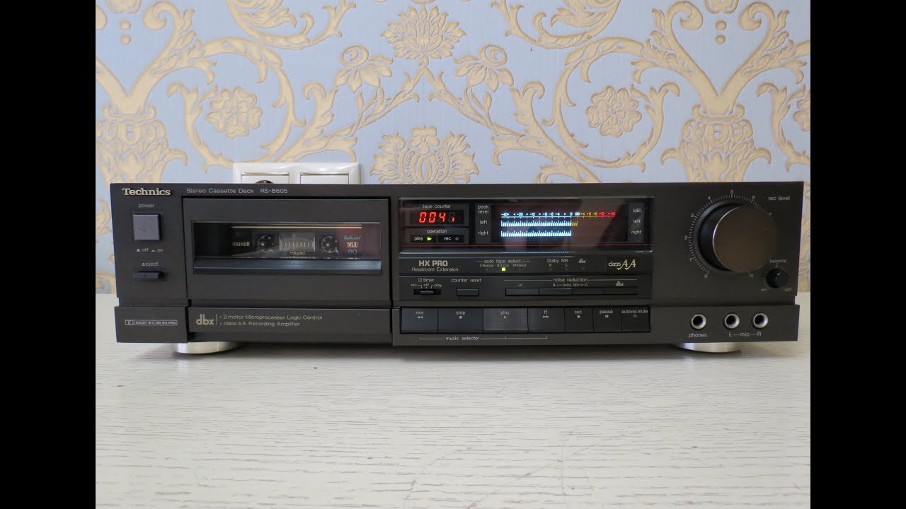 Technics RS-B605 - YouTube