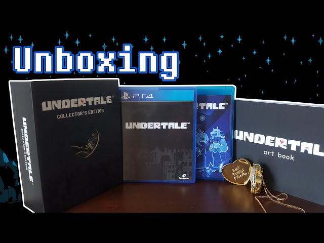 UNDERTALE Collector's Edition Unboxing - YouTube