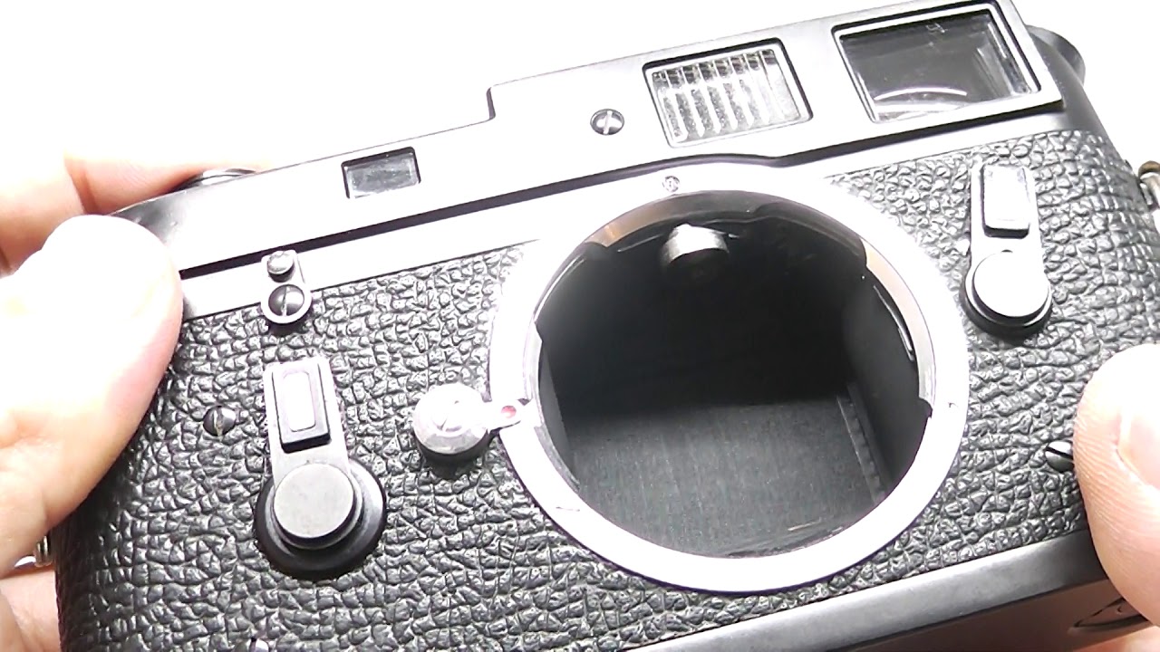 LEICA ライカ M4 ブラッククローム 138万台 1974年 ドイツ製 - YouTube