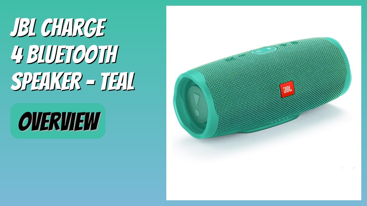 REVIEW (2026): JBL Charge 4 Bluetooth Speaker - Teal. Features