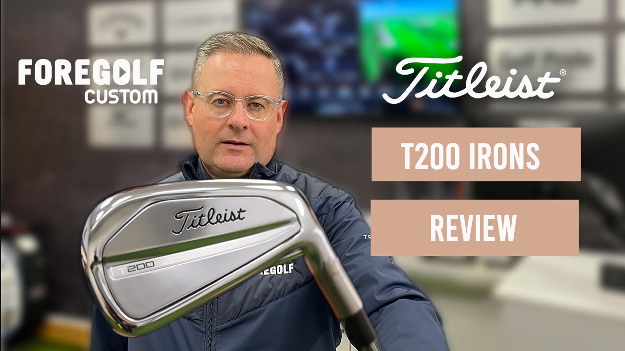 Titleist T200 Irons 2024 - Maximum Forgiveness #titleist - YouTube