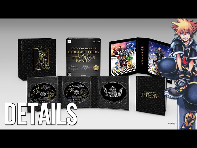 Kingdom Hearts HD 1.5 + 2.5 Remix Collectors Pack Details - YouTube