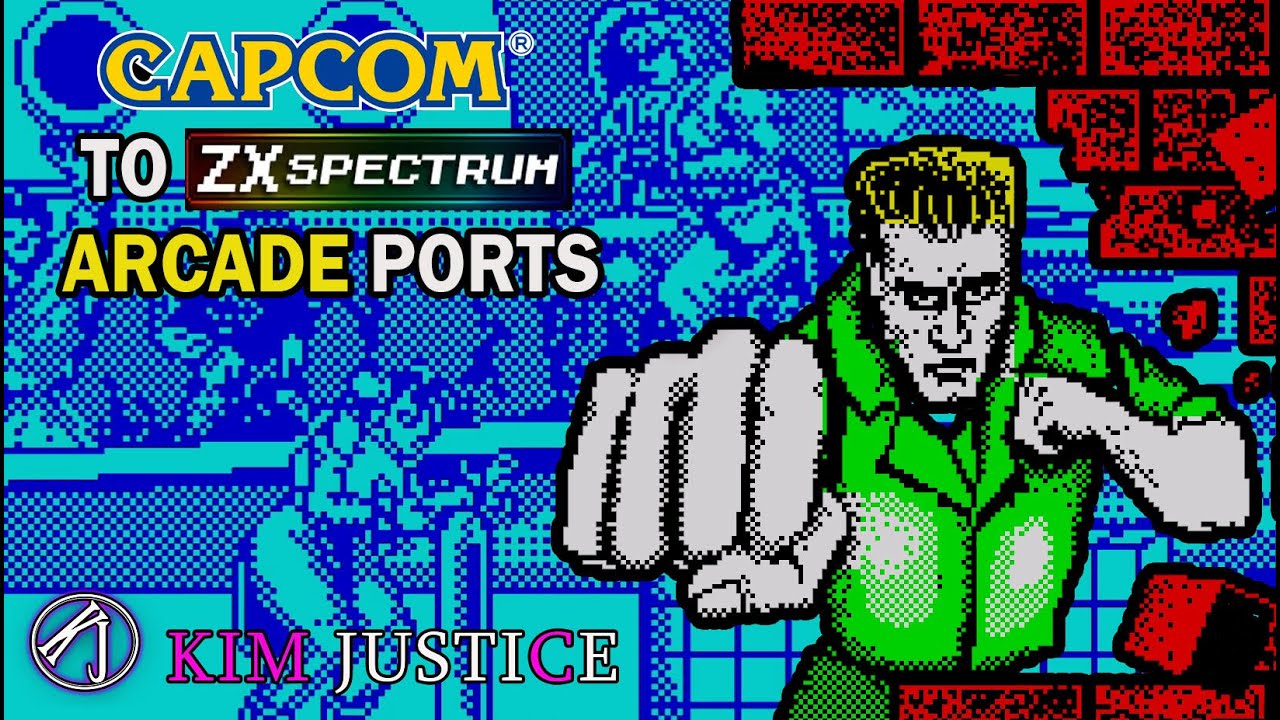 A Look at EVERY Capcom Arcade Port to the ZX Spectrum | Kim