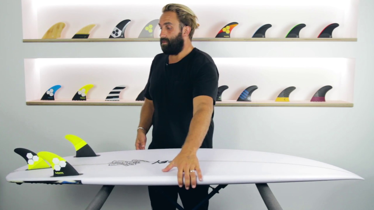 Stacey Surfboards Wave Slave review + Futures Fins AM2 JJF and F8