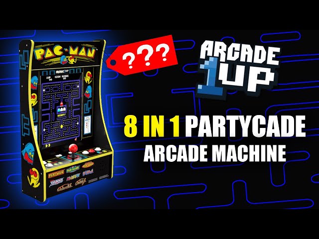 Arcade1Up 8-in-1 Pac-Man Partycade Arcade Machine REVIEW! - YouTube