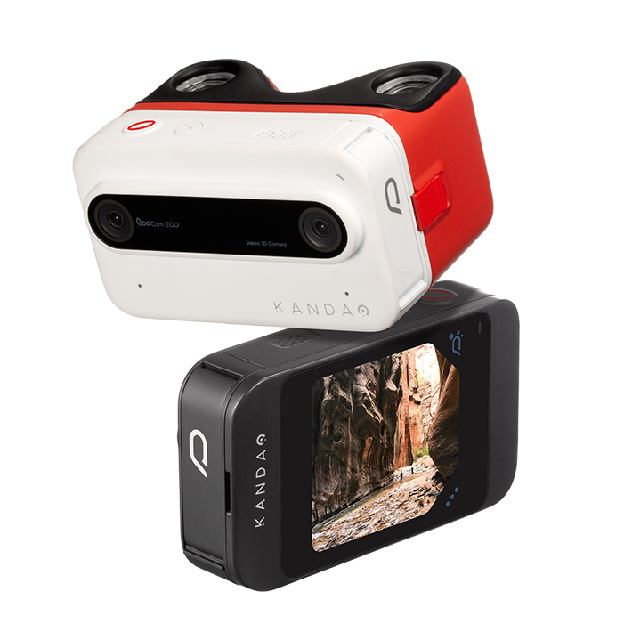 Shooting and Viewing in 3D is Easy with Qoocam Ego 3D camera