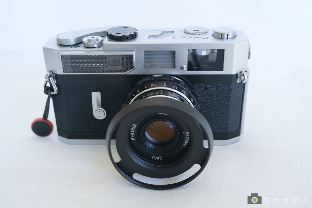 国産レンジファインダーCanon 7の使い方を画像付きで詳しく解説 - ちゅ